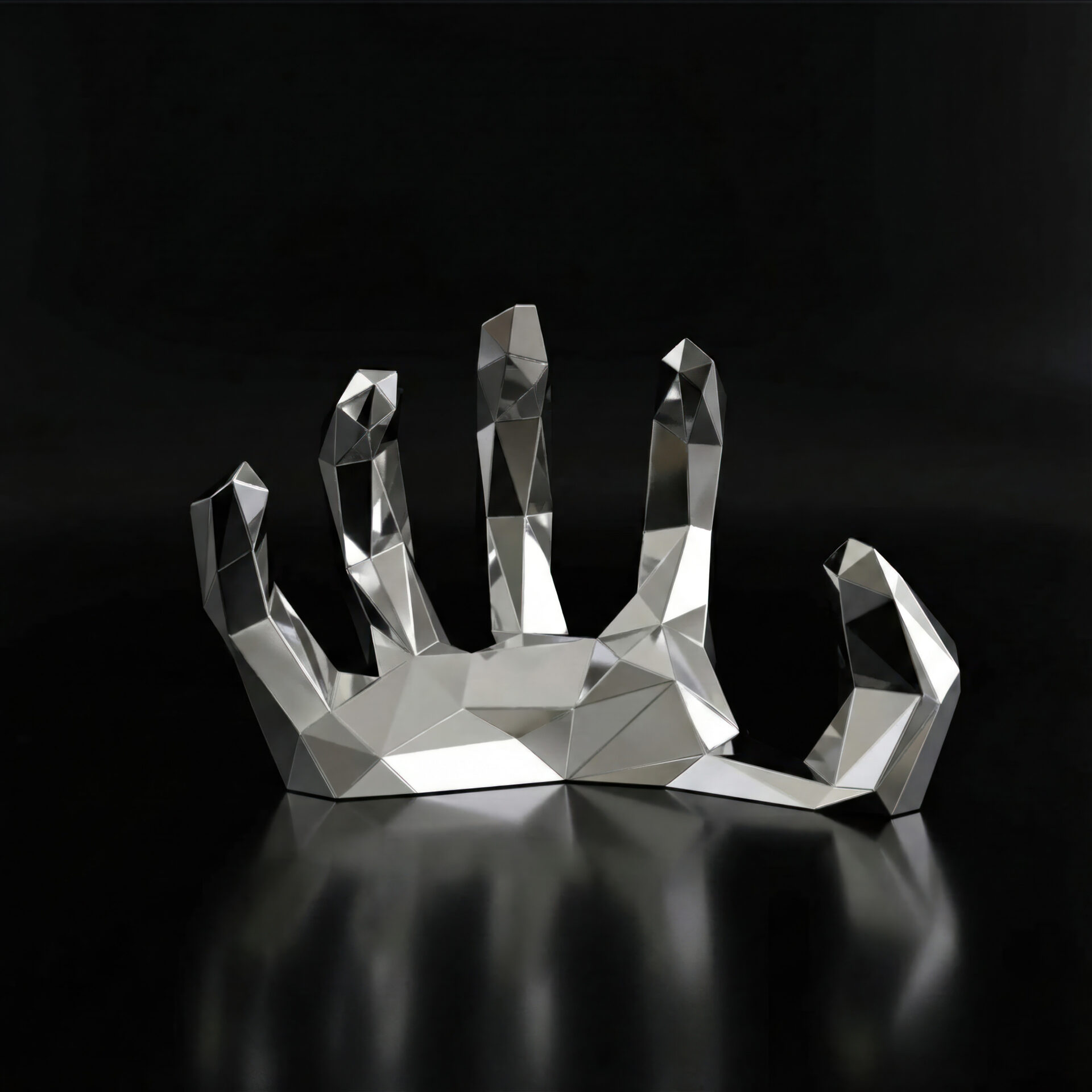 Nowoczesna rzeźba geometryczna Hand Sculpture